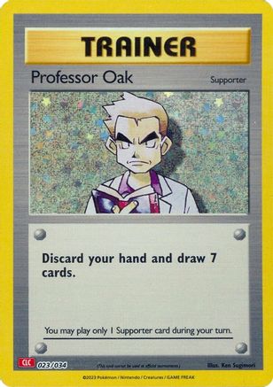 Professor Oak (CLC) (23) Holofoil [Misc: Trading Card Game Classic] Pokemon Single Pokémon