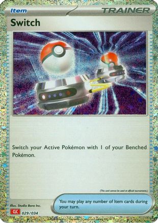 Switch (CLC) (29) Holofoil [Misc: Trading Card Game Classic] Pokemon Single Pokémon