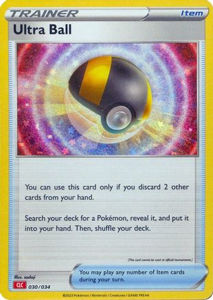 Ultra Ball (CLC) (30) Holofoil [Misc: Trading Card Game Classic] Pokemon Single Pokémon