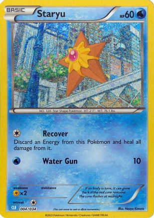 Staryu (4) Holofoil [Misc: Trading Card Game Classic] Pokemon Single Pokémon