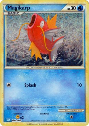 Magikarp (6) Holofoil [Misc: Trading Card Game Classic] Pokemon Single Pokémon
