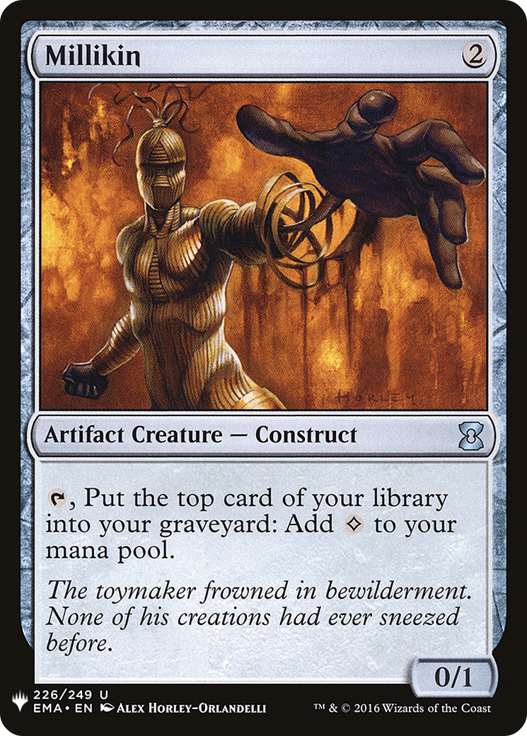 Millikin (LIST-EMA-226) [Mystery Booster] The List MTG Single Wizards of the Coast