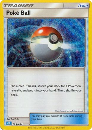 Poke Ball (CLB) (23) Holofoil [Misc: Trading Card Game Classic] Pokemon Single Pokémon