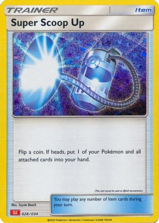 Super Scoop Up (28) Holofoil [Misc: Trading Card Game Classic] Pokemon Single Pokémon