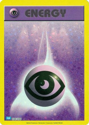 Basic Psychic Energy (34) [Misc: Trading Card Game Classic] Pokemon Single Pokémon