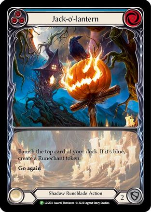 Jack-o'-lantern (Blue) [LGS178] (Promo) Flesh And Blood Single Flesh And Blood   