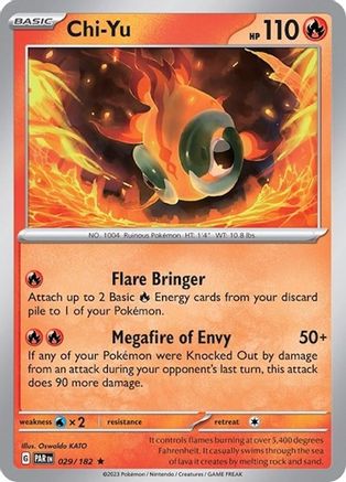 Chi-Yu - 029/182 (Non-Holo) [Misc: Deck Exclusives] Pokemon Single Pokémon