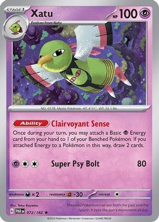 Xatu - 072/182 (Non-Holo) [Misc: Deck Exclusives] Pokemon Single Pokémon