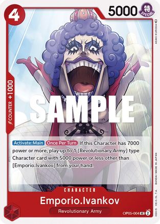 Emporio.Ivankov (OP05-004) [Awakening of the New Era] One Piece Single Bandai