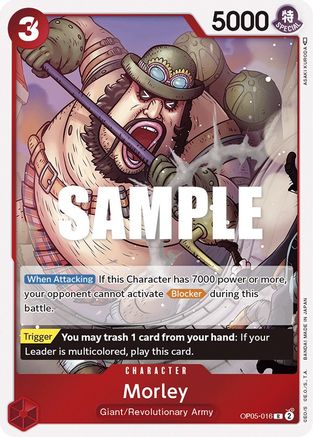 Morley (OP05-016) [Awakening of the New Era] Foil One Piece Single Bandai