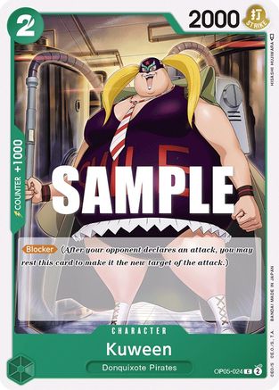 Kuween (OP05-024) [Awakening of the New Era] One Piece Single Bandai