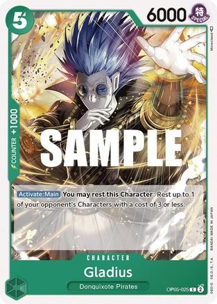 Gladius (OP05-025) [Awakening of the New Era] One Piece Single Bandai