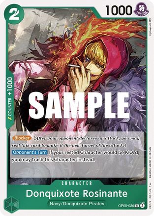 Donquixote Rosinante (030) (OP05-030) [Awakening of the New Era] Foil One Piece Single Bandai