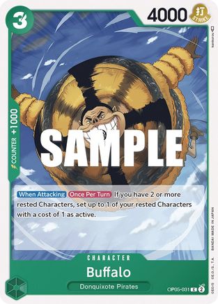 Buffalo (OP05-031) [Awakening of the New Era] One Piece Single Bandai