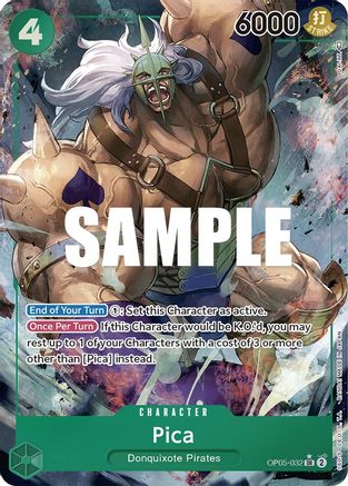 Pica (Alternate Art) (OP05-032) [Awakening of the New Era] Foil One Piece Single Bandai