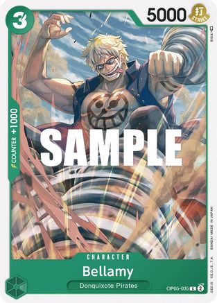 Bellamy (OP05-035) [Awakening of the New Era] One Piece Single Bandai