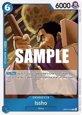 Issho (OP05-042) [Awakening of the New Era] Foil One Piece Single Bandai
