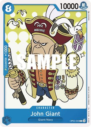 John Giant [Awakening of the New Era] One Piece Single Bandai