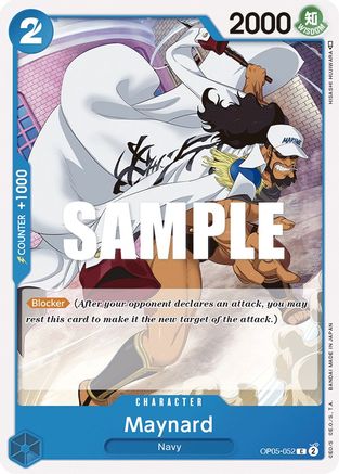 Maynard (OP05-052) [Awakening of the New Era] One Piece Single Bandai