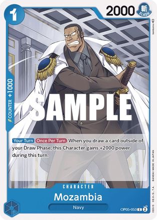 Mozambia (OP05-053) [Awakening of the New Era] One Piece Single Bandai