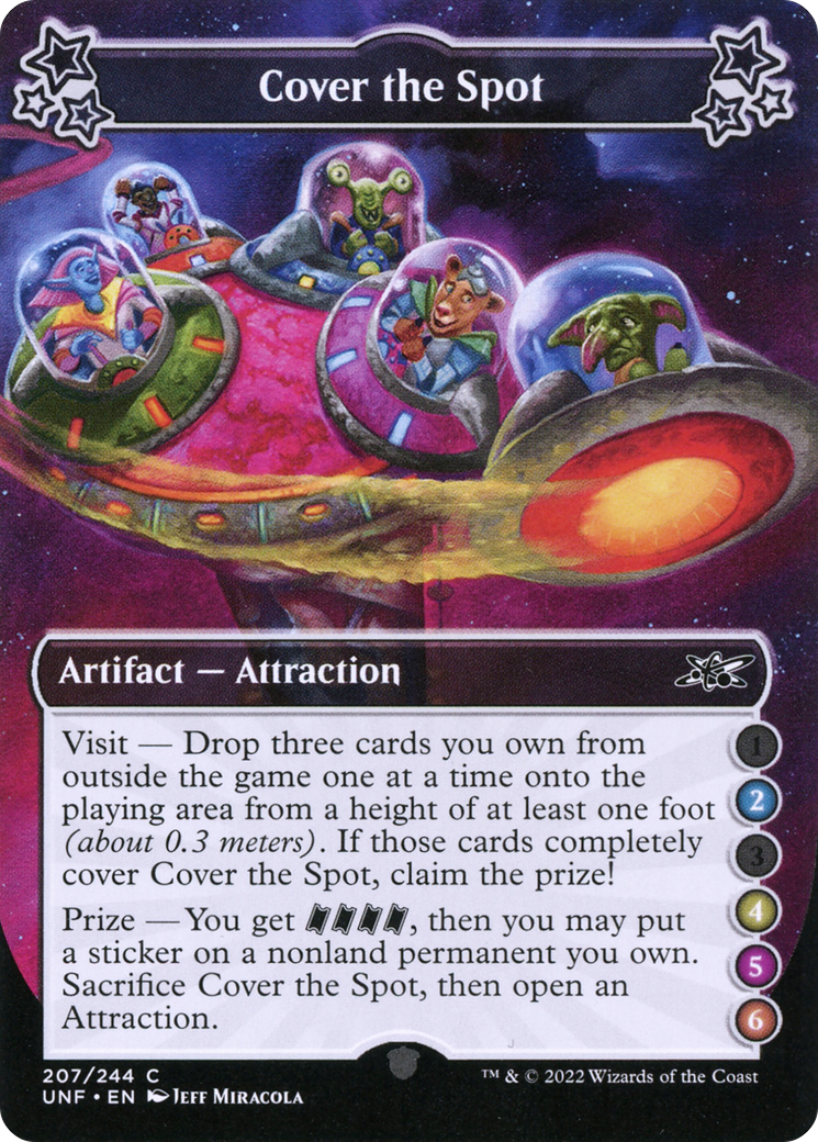 Cover the Spot (UNF-207C) [Unfinity] MTG Single Wizards of the Coast