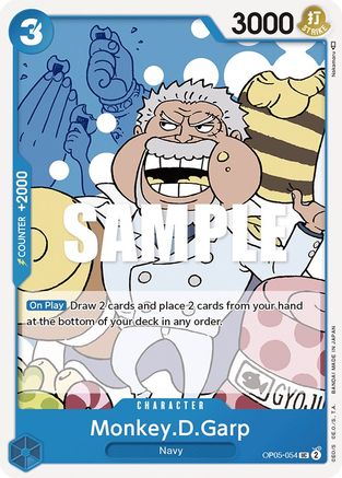 Monkey.D.Garp (OP05-054) [Awakening of the New Era] One Piece Single Bandai