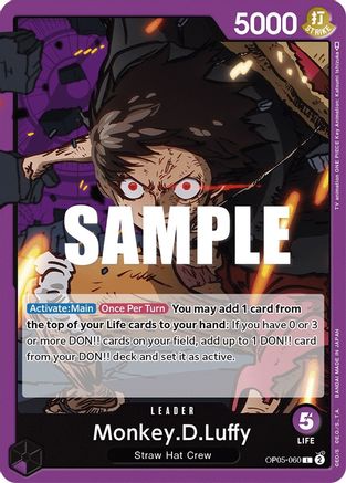 Monkey.D.Luffy (060) (OP05-060) [Awakening of the New Era] One Piece Single Bandai