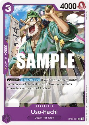 Uso-Hachi (OP05-061) [Awakening of the New Era] One Piece Single Bandai