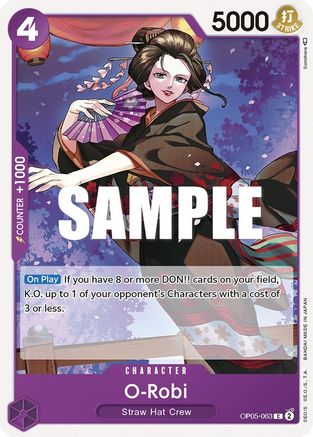 O-Robi (OP05-063) [Awakening of the New Era] One Piece Single Bandai