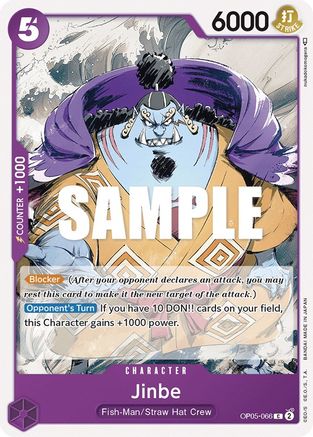 Jinbe (OP05-066) [Awakening of the New Era] One Piece Single Bandai