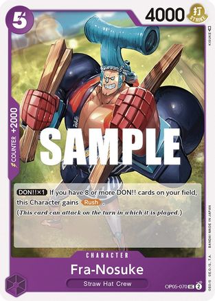 Fra-Nosuke (OP05-070) [Awakening of the New Era] One Piece Single Bandai