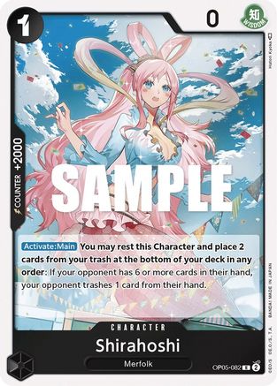 Shirahoshi (OP05-082) [Awakening of the New Era] Foil One Piece Single Bandai