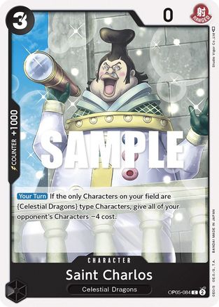 Saint Charlos (OP05-084) [Awakening of the New Era] One Piece Single Bandai