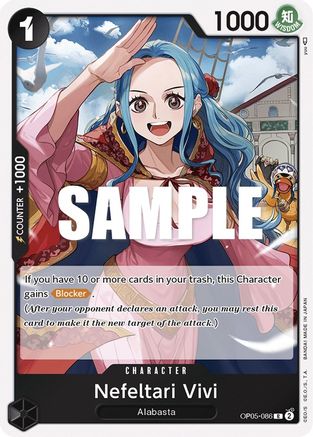 Nefeltari Vivi (OP05-086) [Awakening of the New Era] Foil One Piece Single Bandai