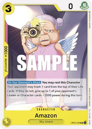 Amazon (OP05-099) [Awakening of the New Era] One Piece Single Bandai