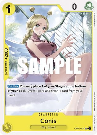 Conis (OP05-104) [Awakening of the New Era] One Piece Single Bandai