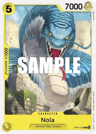 Nola (OP05-108) [Awakening of the New Era] One Piece Single Bandai