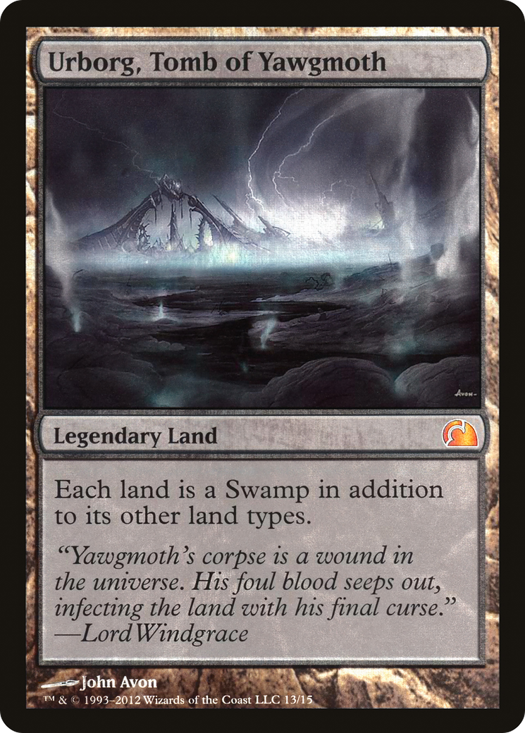 Urborg, Tomb of Yawgmoth (V12-013) [Misc] From the Vault: Realms Foil MTG Single Wizards of the Coast