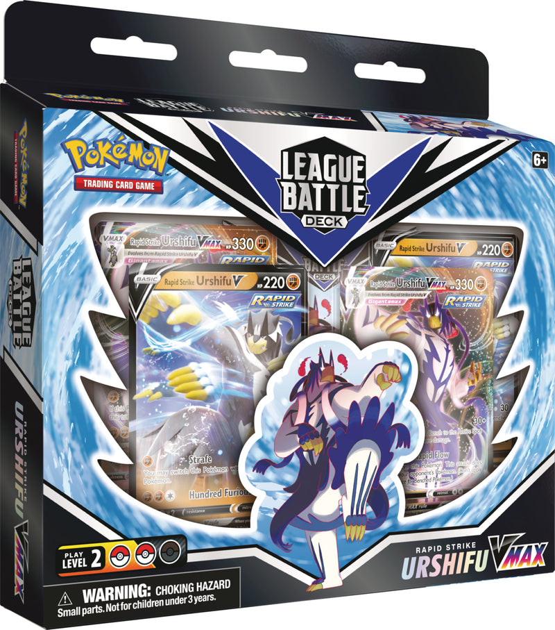 Pokémon League Battle Deck (Rapid Strike Urshifu VMAX) Pokemon Sealed Pokémon   
