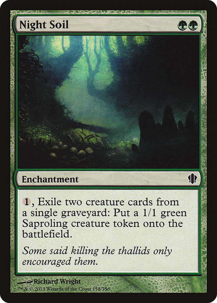 Night Soil (C13-158) [Commander 2013] MTG Single Wizards of the Coast