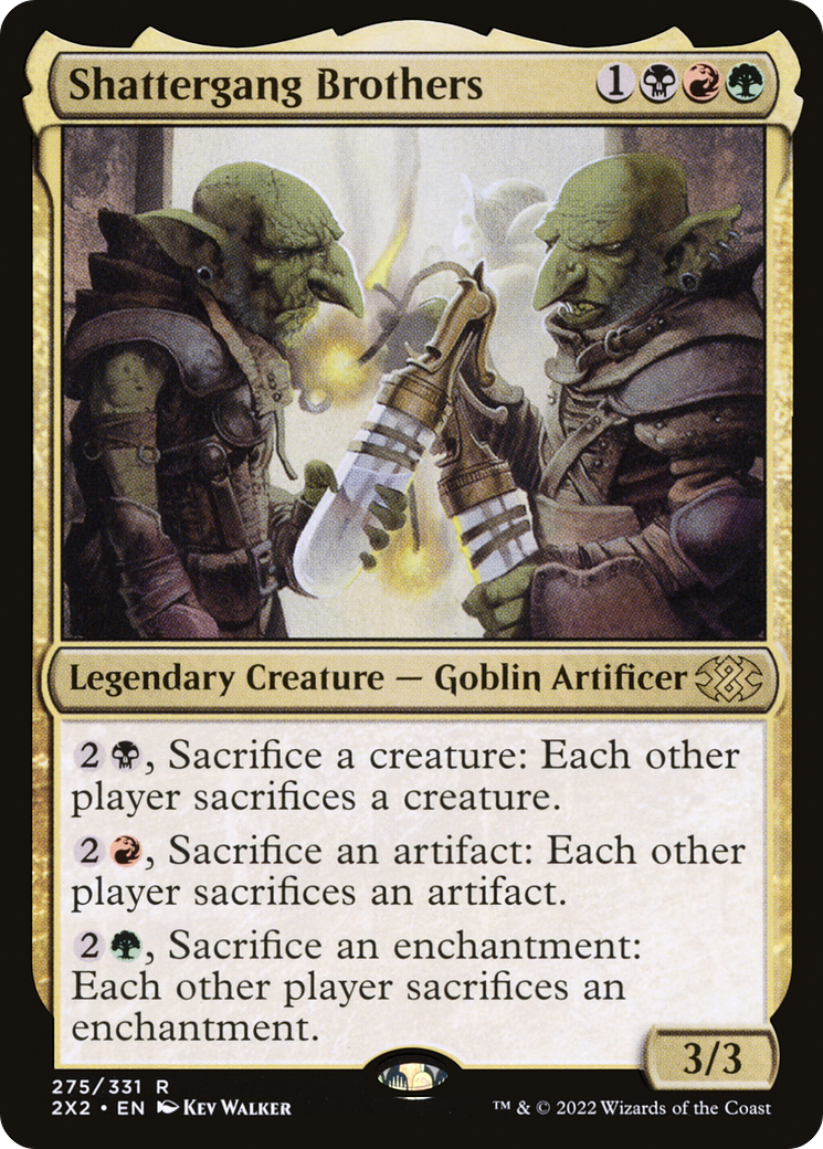 Shattergang Brothers (2X2-275) [Double Masters 2022] MTG Single Wizards of the Coast