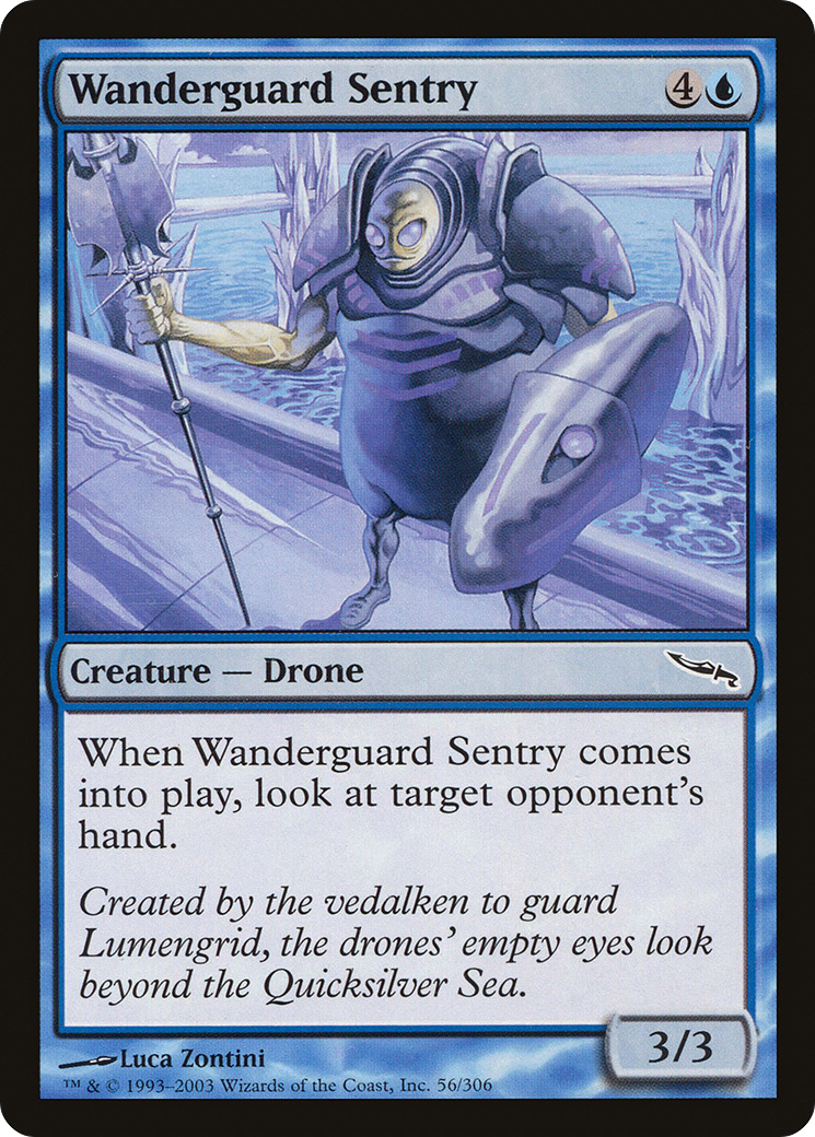 Wanderguard Sentry (MRD-056) [Mirrodin] MTG Single Wizards of the Coast