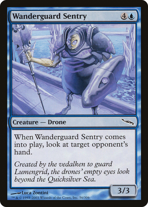 Wanderguard Sentry (MRD-056) [Mirrodin] MTG Single Wizards of the Coast
