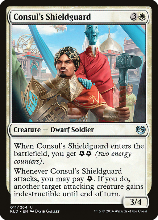 Consul's Shieldguard (KLD-011) [Kaladesh] MTG Single Wizards of the Coast
