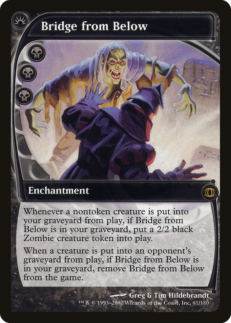 Bridge from Below (FUT-081) [Future Sight] Foil MTG Single Wizards of the Coast
