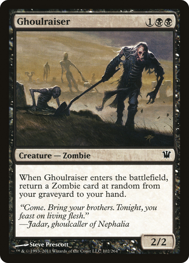 Ghoulraiser (ISD-102) [Innistrad] Foil MTG Single Wizards of the Coast