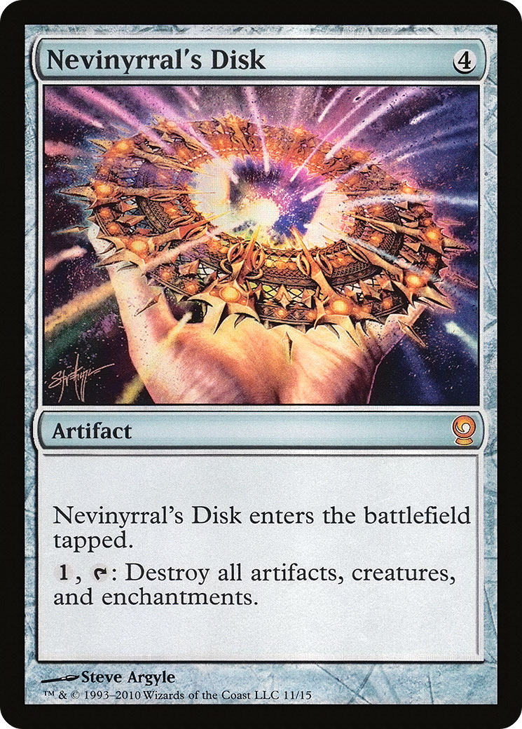 Nevinyrral's Disk (V10-) [Misc] From the Vault: Relics Foil MTG Single Wizards of the Coast