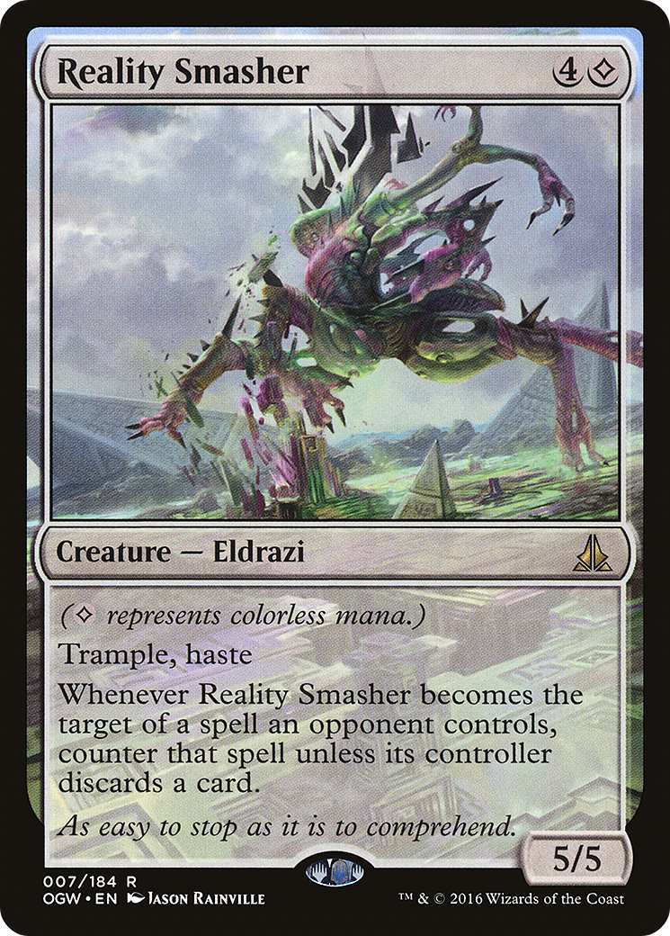 Reality Smasher (OGW-007) [Oath of the Gatewatch] Foil MTG Single Wizards of the Coast