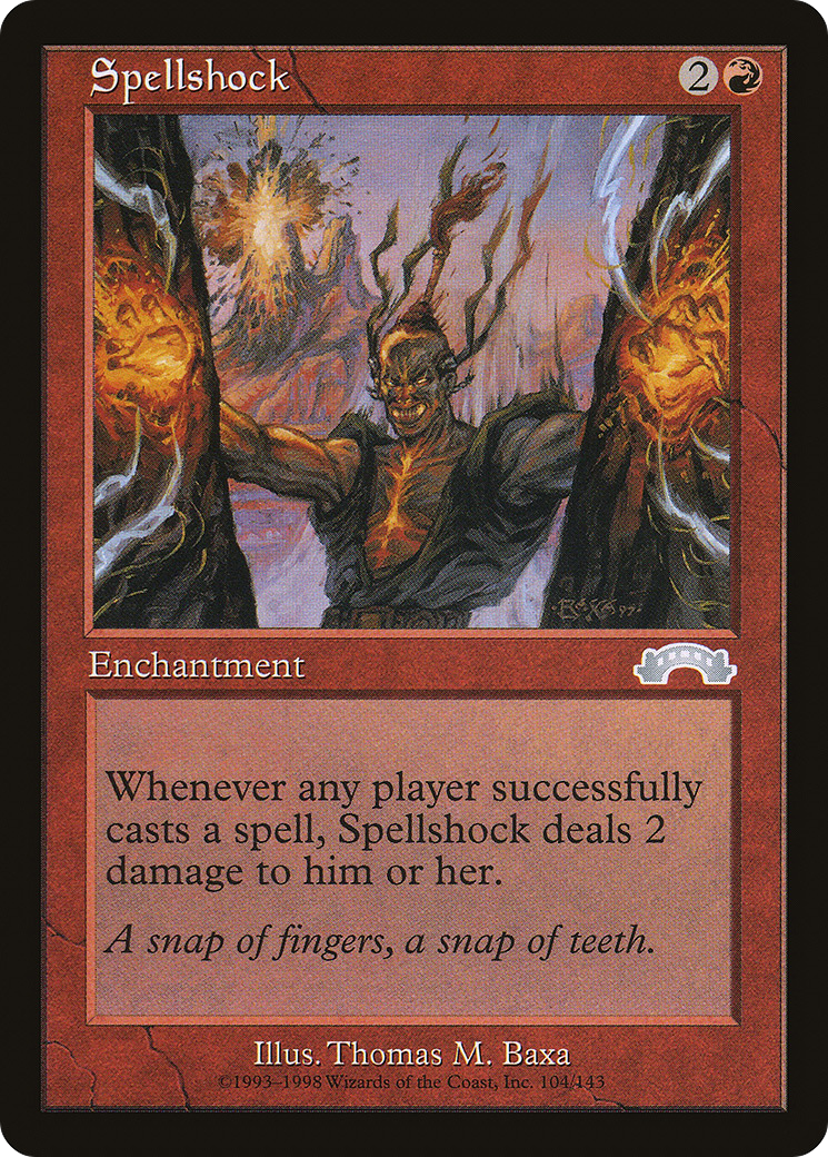 Spellshock (EXO-104) [Exodus] MTG Single Wizards of the Coast