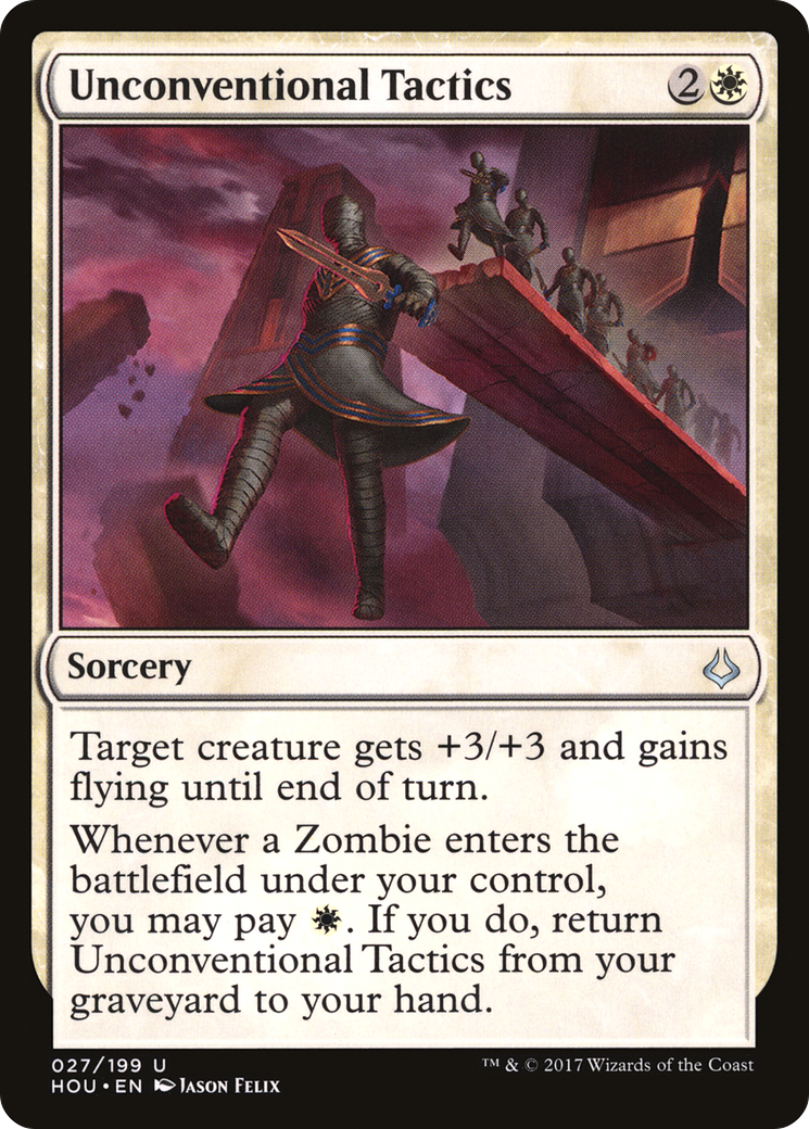 Unconventional Tactics (HOU-027) [Hour of Devastation] Foil MTG Single Wizards of the Coast